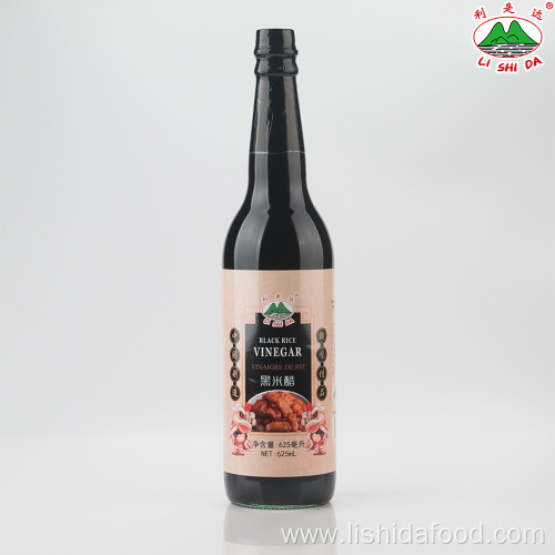 625ml Glass Bottle Black Rice Vinegar